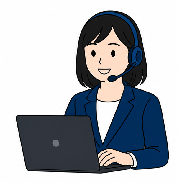手配と調整を行うスタッフ